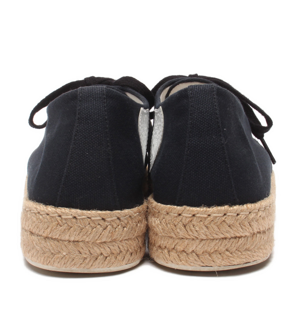 HERMES ローカットスニーカー エクスリブリス エスパドリーユ レディース SIZE 37 (24.5cm) エルメス