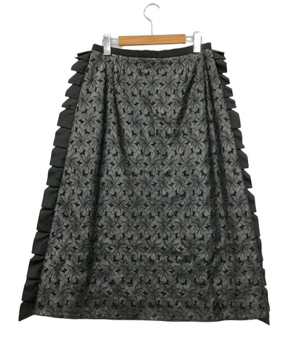 美品 Drawer フェイクレザースカート 6524-299-1695 レディース SIZE 38 (M) ドゥロワー
