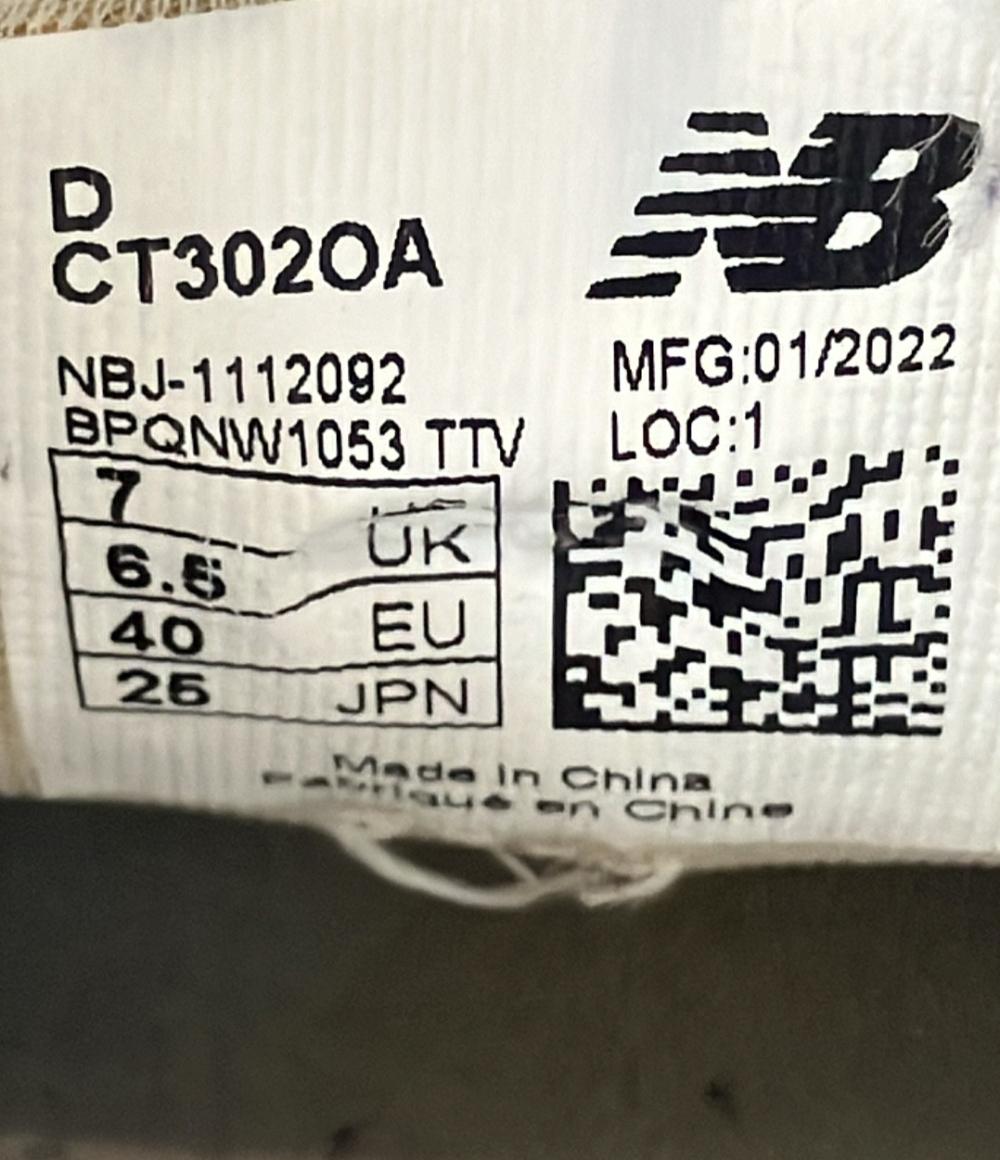 ニューバランス ローカットスニーカー CT302 CT302OA ユニセックス SIZE 25.0 NEW BALANCE