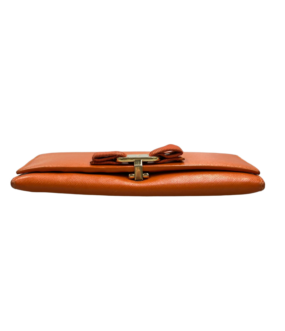 Salvatore Ferragamo 長財布 レザー ヴァラ KI-22B559 レディース