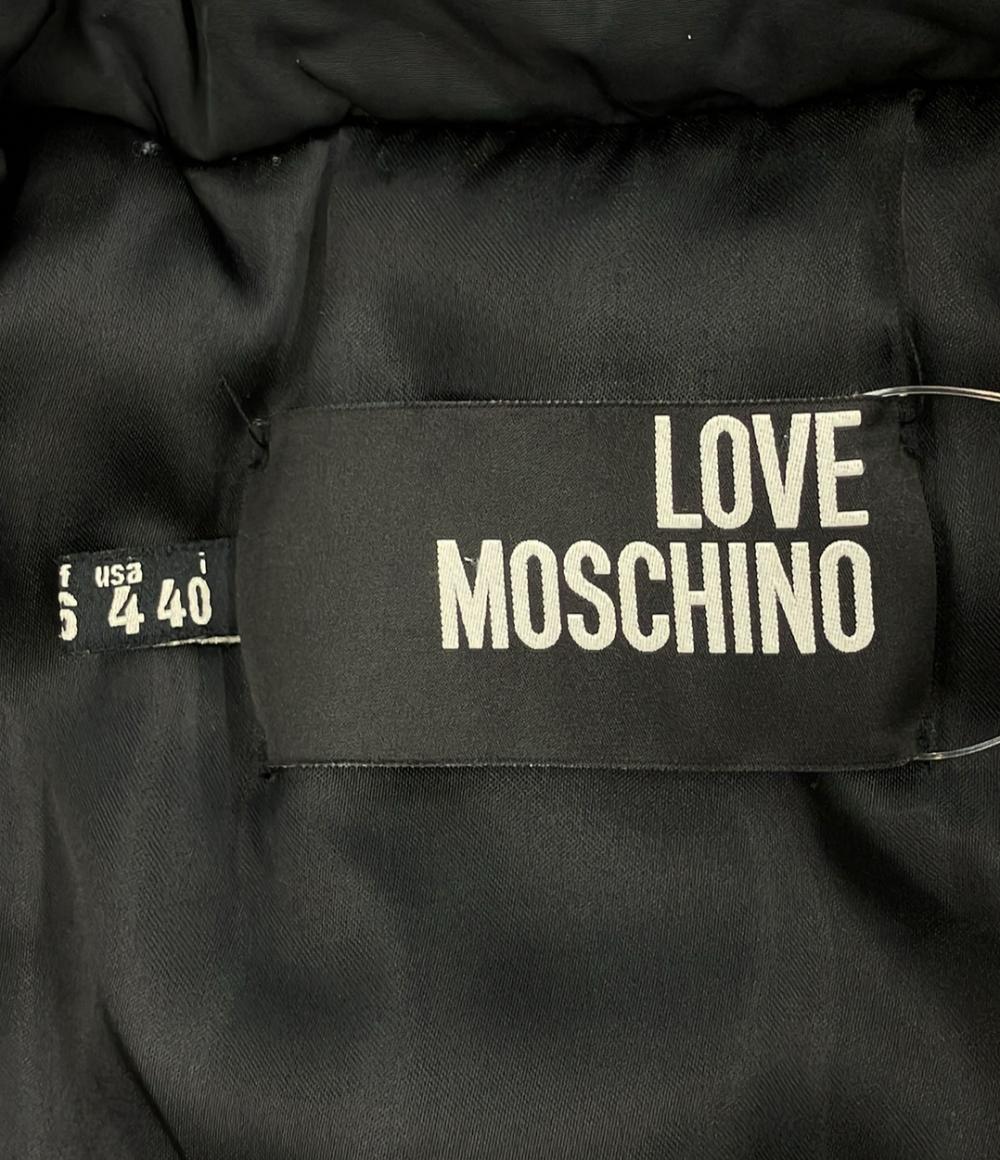 ラブモスキーノ ライダースジャケット レディース SIZE USA4 (S) LOVE MOSCHINO