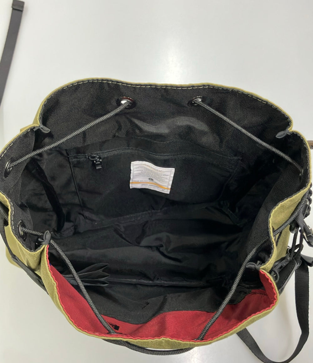 AS2OV ハンドバッグ ショルダーバッグ 2WAY 斜め掛け 巾着型 メンズ アッソブ