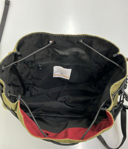 AS2OV ハンドバッグ ショルダーバッグ 2WAY 斜め掛け 巾着型 メンズ アッソブ