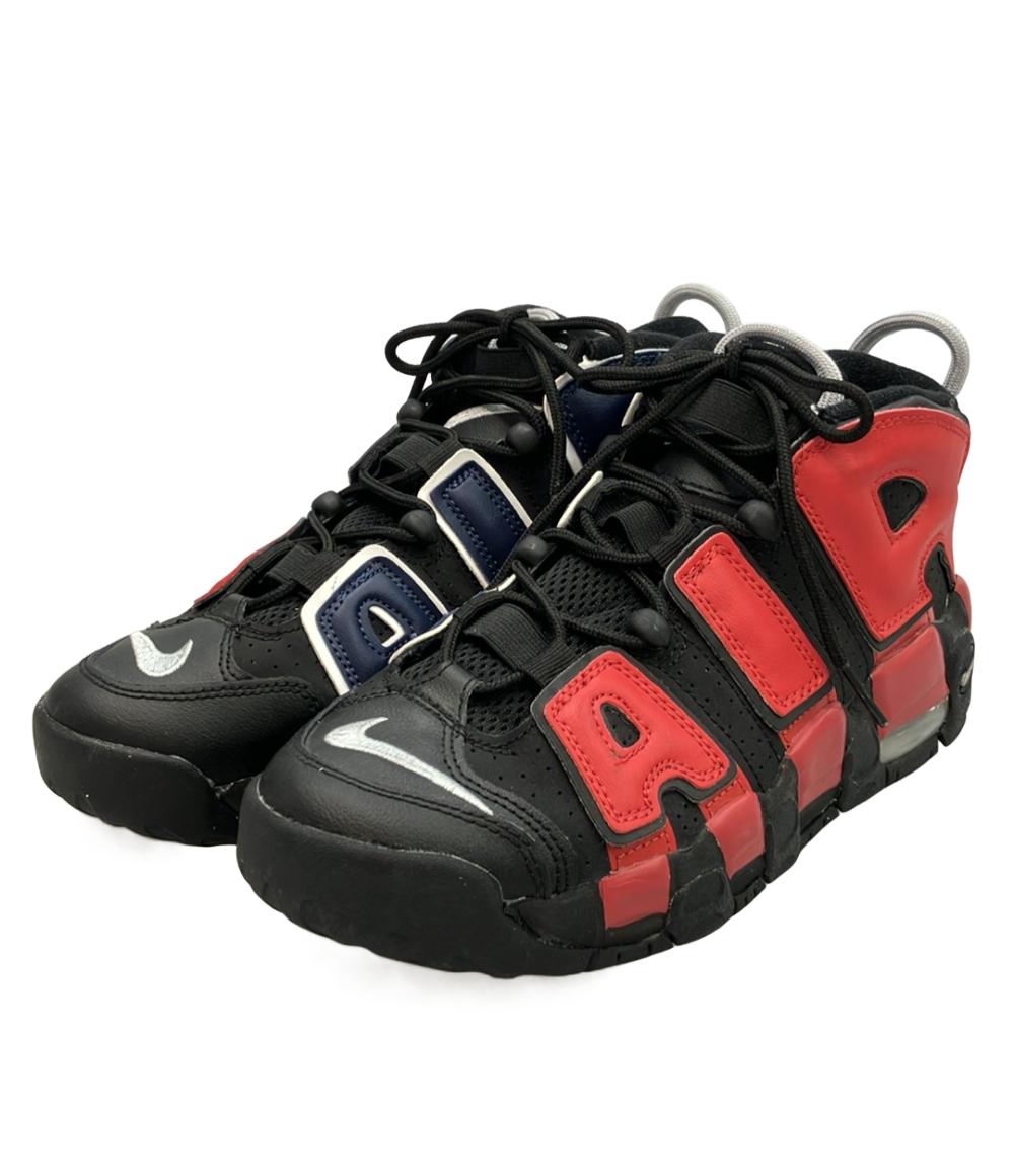 NIKE ミドルカットスニーカー エア モア アップテンポ DM0017-001 レディース SIZE 24.5 (L) ナイキ