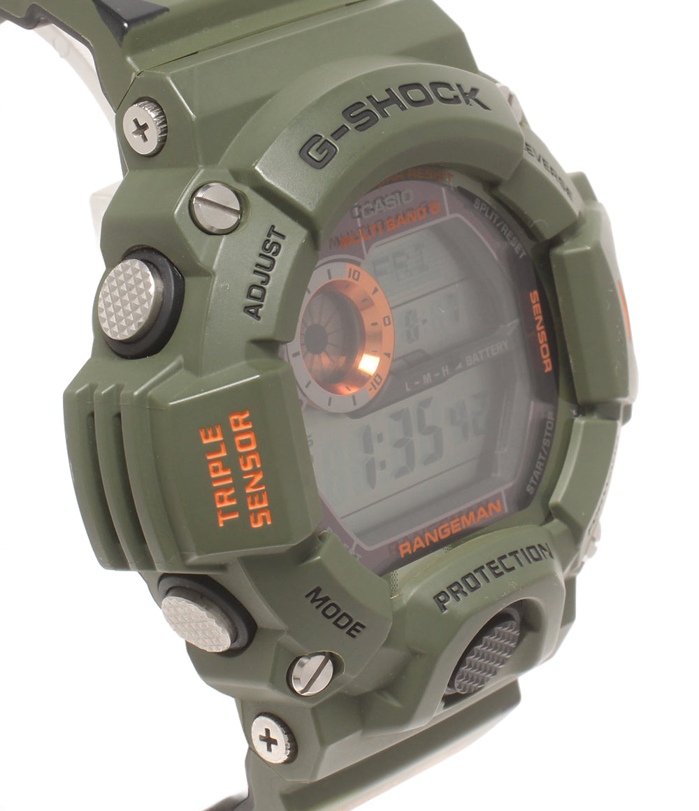 美品 CASIO 腕時計 レンジマン RANGEMAN G-SHOCK 電波ソーラー ソーラー GW-9400CMJ メンズ カシオ