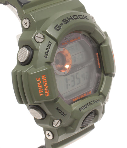 美品 CASIO 腕時計 レンジマン RANGEMAN G-SHOCK 電波ソーラー ソーラー GW-9400CMJ メンズ カシオ