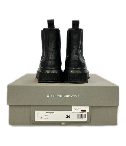 OFFICINE CREATIVE サイドゴアブーツ ショートブーツ レディース SIZE 36 (M) オフィチーネクリエイティブ