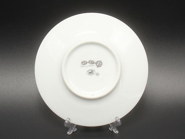 美品 エルメス ソーサー シェーヌダンクル HERMES