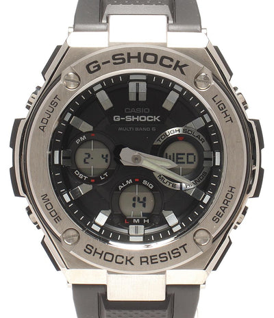 CASIO 腕時計 G-SHOCK ソーラー ブラック GST-W110 メンズ カシオ