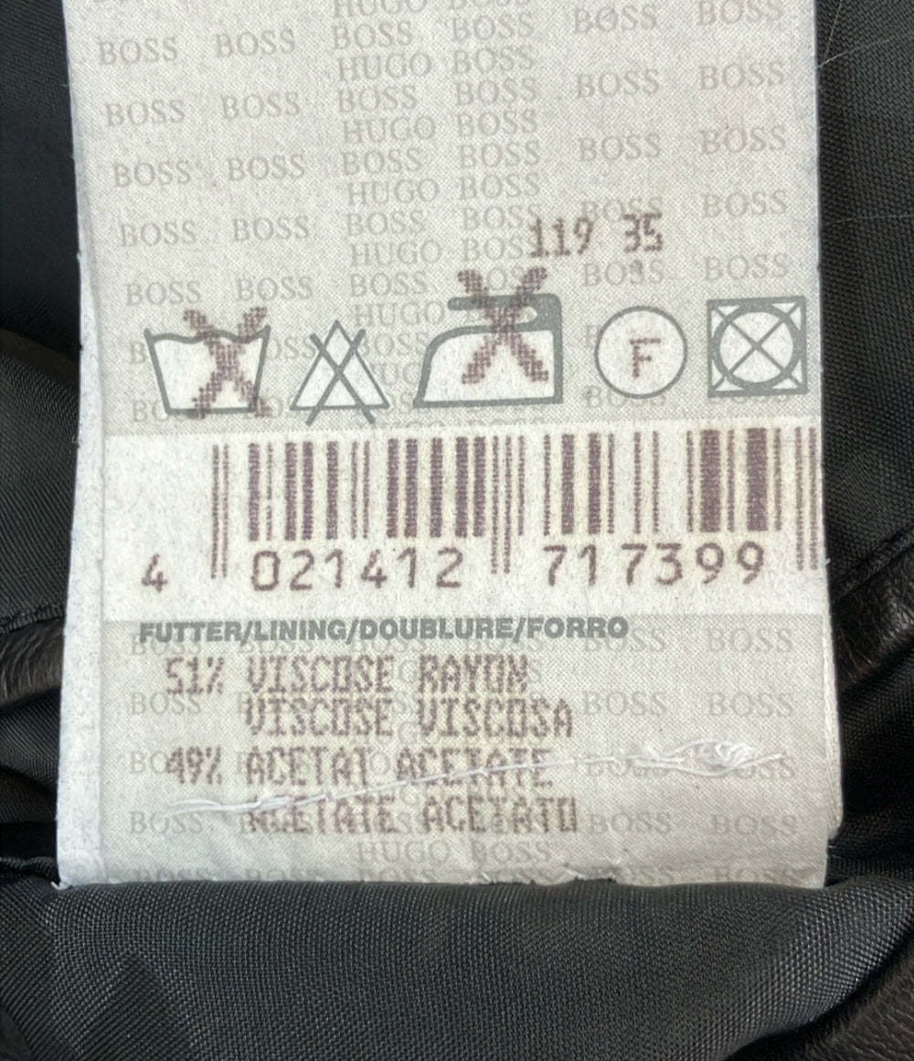 HUGO BOSS レザーコート メンズ SIZE 50 (L) ヒューゴボス