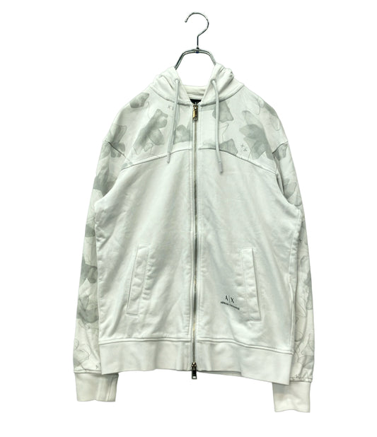 ARMANI EXCHANGE パーカー 長袖 スウェット ダブルジップアップ メンズ SIZE S アルマーニエクスチェンジ
