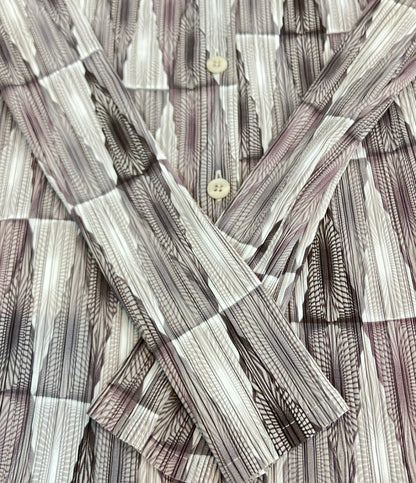 ISSEY MIYAKE 長袖 ブラウス IM93FJ746 レディース SIZE 2 イッセイミヤケ