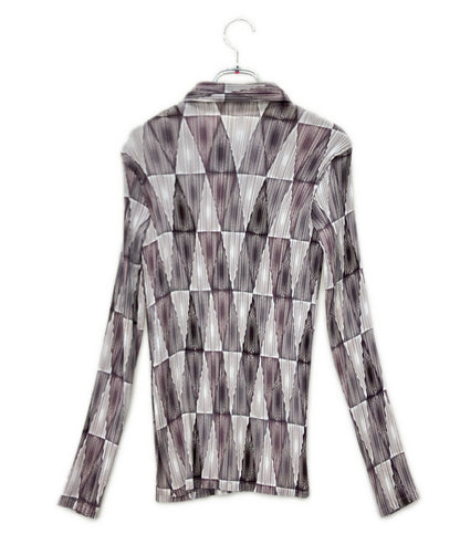 ISSEY MIYAKE 長袖 ブラウス IM93FJ746 レディース SIZE 2 イッセイミヤケ