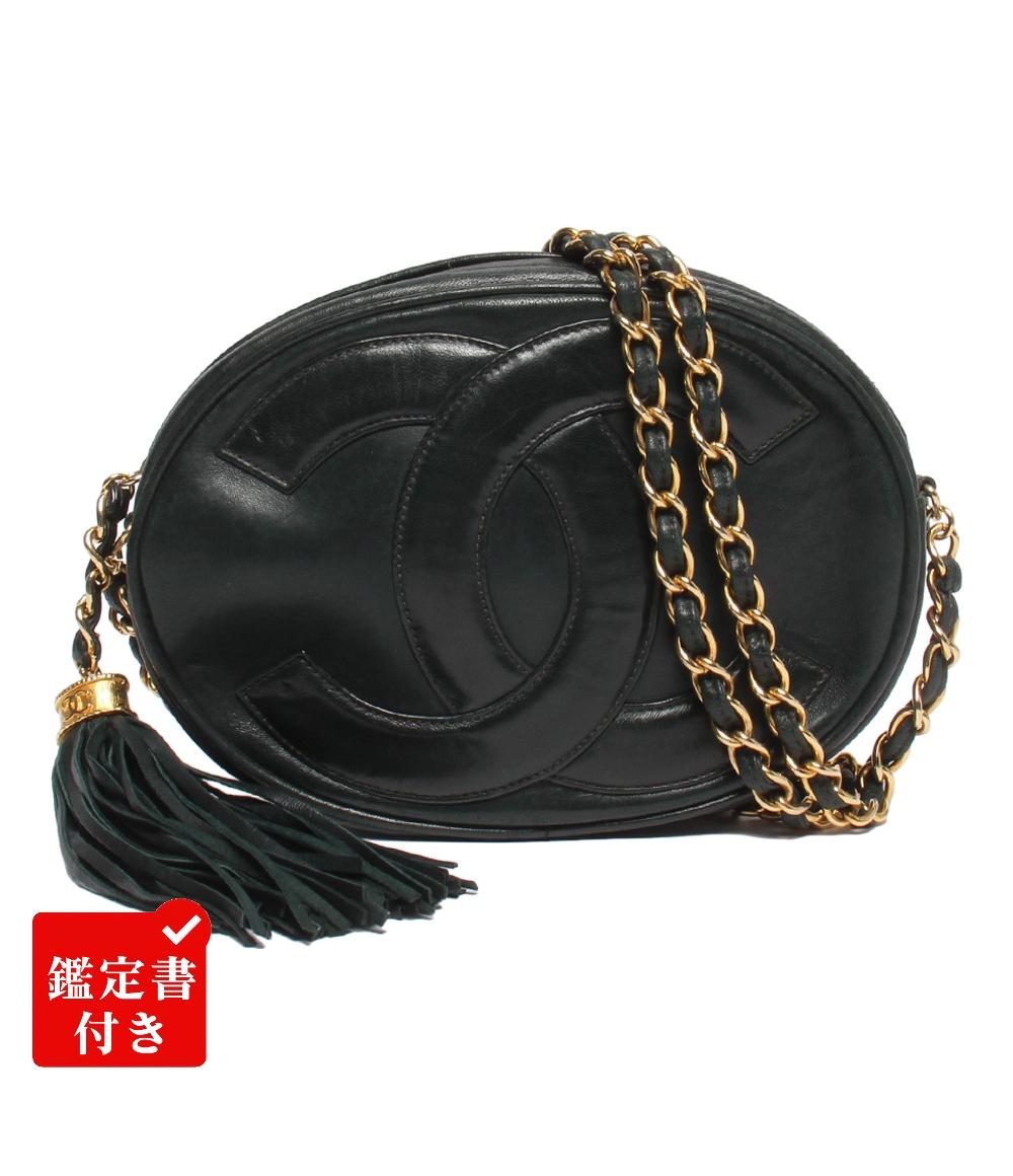 CHANEL チェーンショルダーバッグ デカココ 肩掛け 斜め掛け 1番台 ゴールド金具 オールドシャネル レディース シャネル