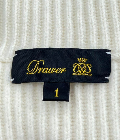 美品 ドゥロワー 9Gアゼショルダーボタンタートルニット レディース SIZE 1 (S) Drawer