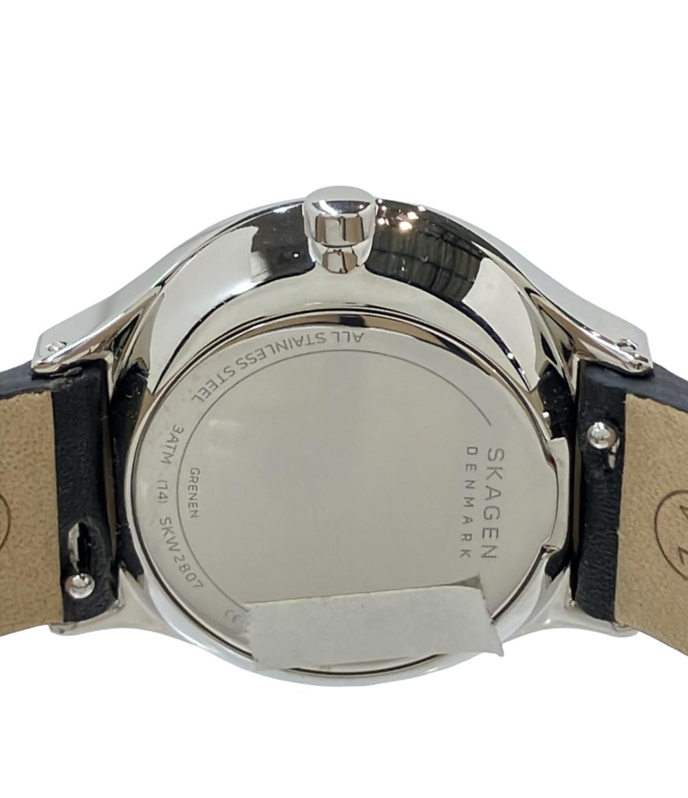 SKAGEN 腕時計 クオーツ ネイビー SKW2807 レディース スカーゲン