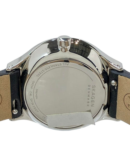 SKAGEN 腕時計 クオーツ ネイビー SKW2807 レディース スカーゲン