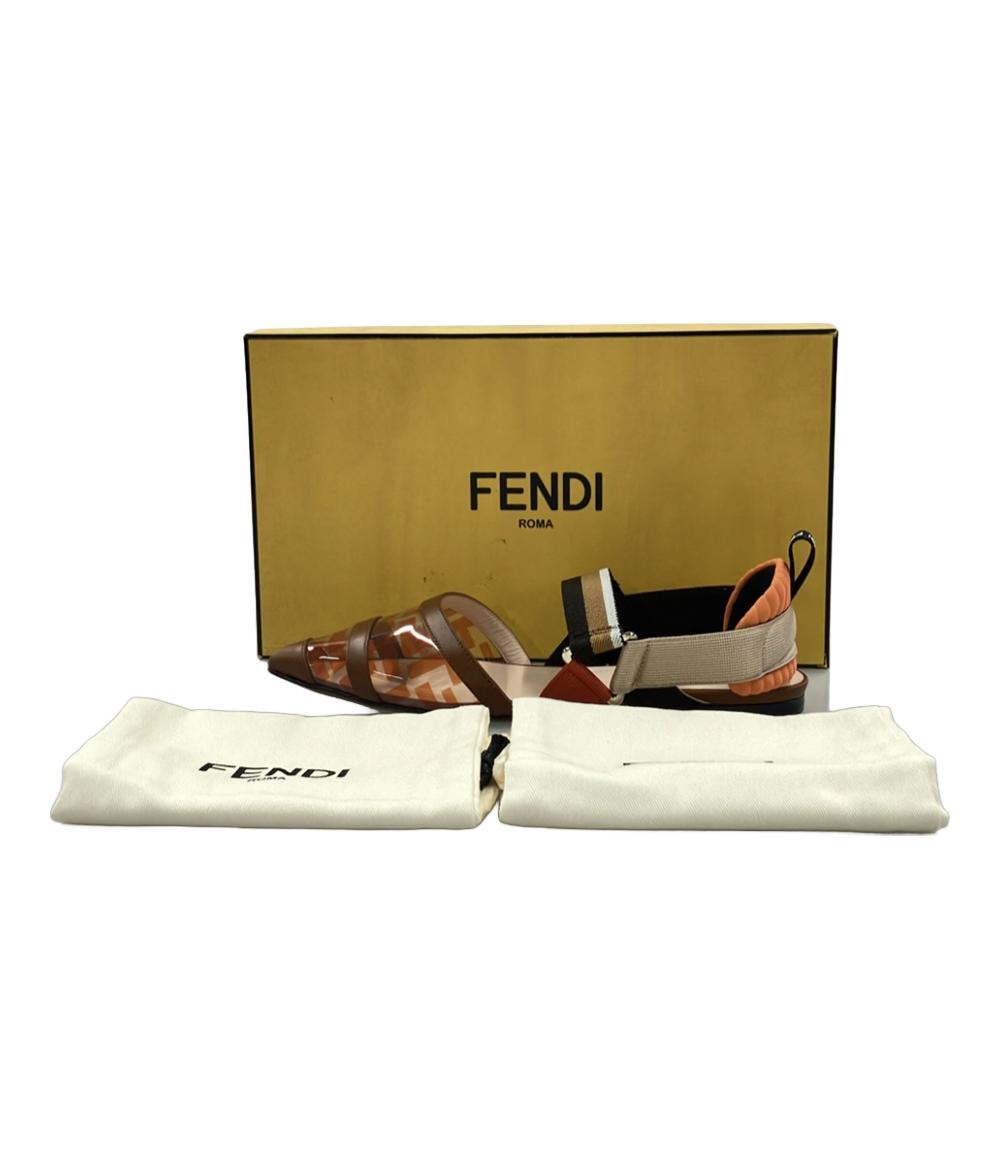 美品 フェンディ フラットサンダル レディース SIZE 37 (L) FENDI