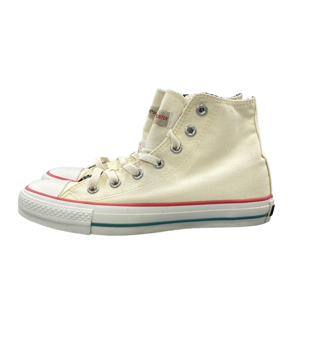 美品 CONVERSE ハイカットスニーカー ×ポール アンド ジョー シスター 猫 レディース SIZE 24.0 (L) コンバース
