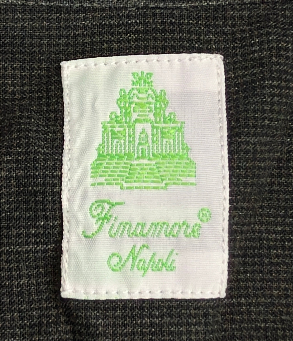 FINAMORE 長袖 シャツ メンズ SIZE 39 フィナモレ