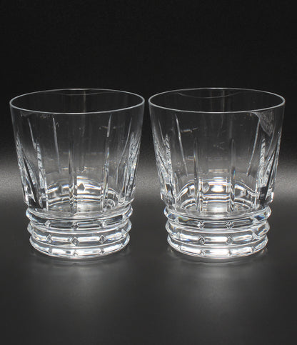 美品 Baccarat グラス タンブラー 2点セット ペア アルルカン バカラ
