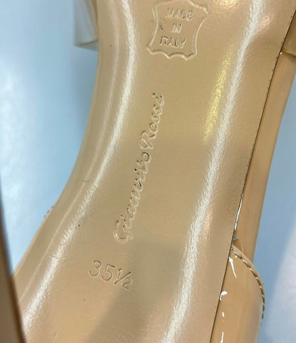 Gianvito Rossi オープントゥパンプス レディース SIZE 35 1/2 (22.5cm) ジャンヴィトロッシ