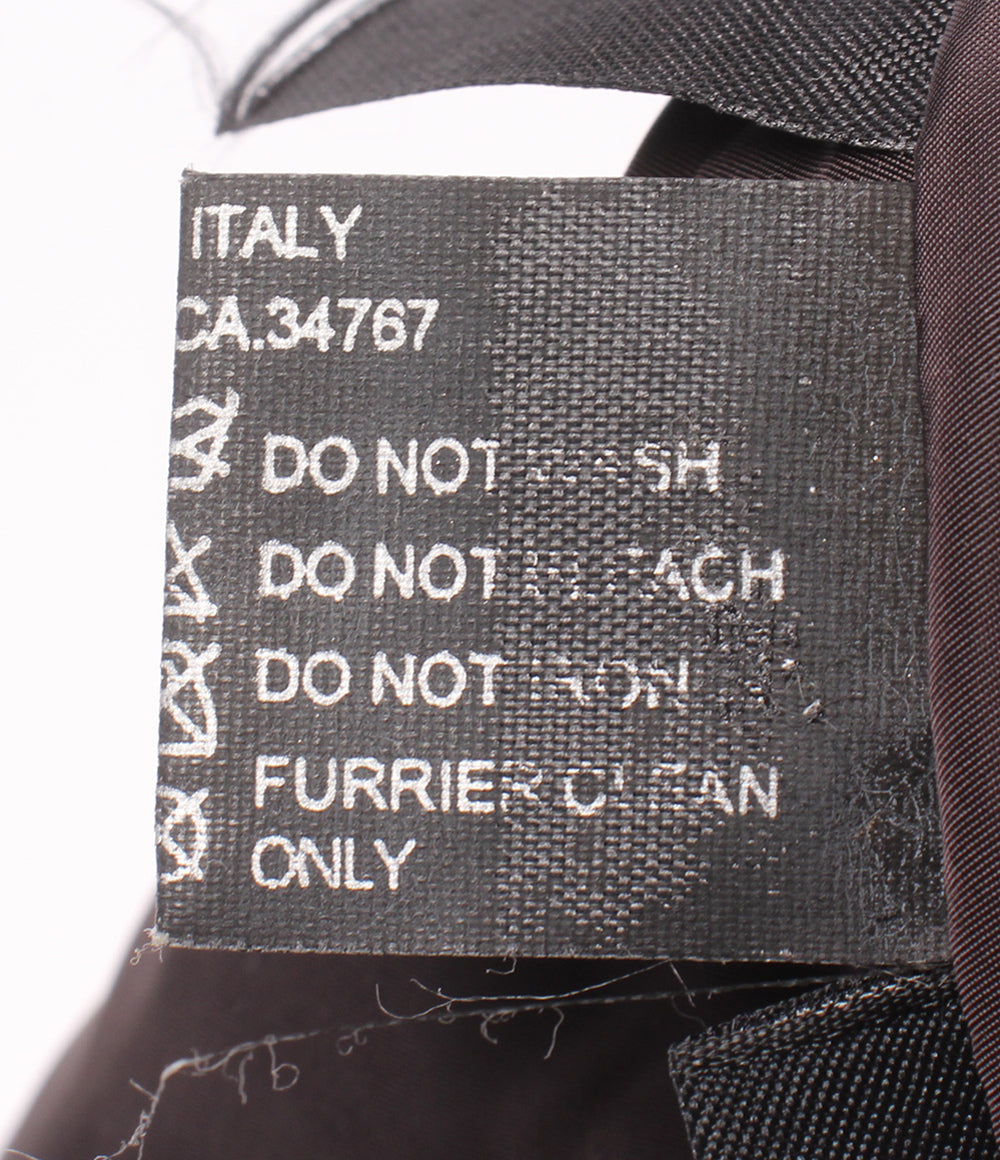 PRADA 帽子 ファー メンズ レディース SIZE L プラダ