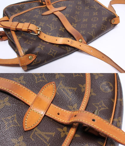 ルイ・ヴィトン ショルダーバッグ 斜め掛け ソミュール30 モノグラム M42256 ユニセックス LOUIS VUITTON