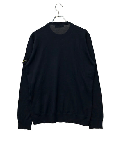 STONE ISLAND 長袖ニット クールネック ロゴパッチクルーネックジャンパー K2S155100071S00C4 メンズ SIZE M ストーンアイランド