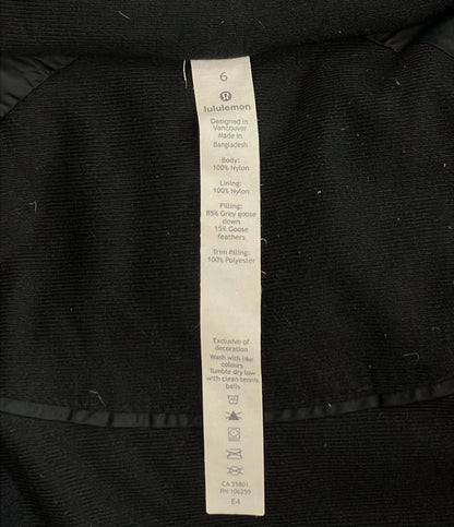 lululemon ダウンコート レディース SIZE 6 ルルレモン