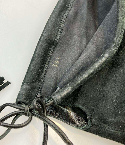 訳あり PRADA ロングブーツ スエード レディース SIZE 38 1/2 (25.5cm) プラダ