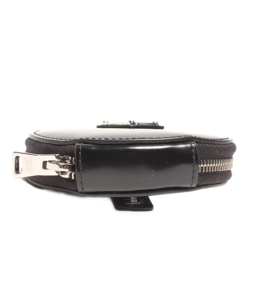 PRADA ラウンドミニポーチ カラビナ付き 1TL431 レディース メンズ