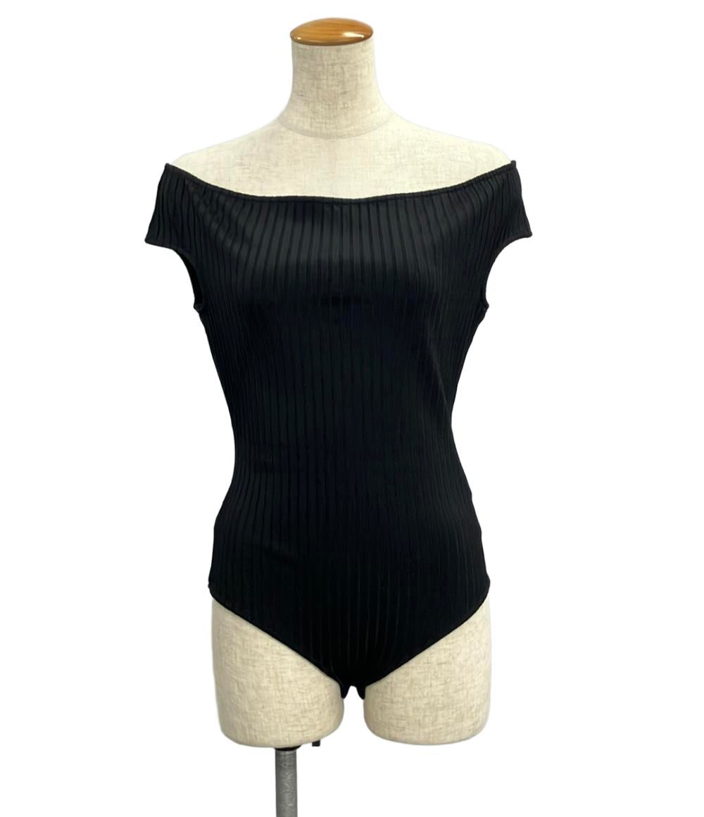美品 アミ ニット オフショルダーボディスーツ レディース Ami