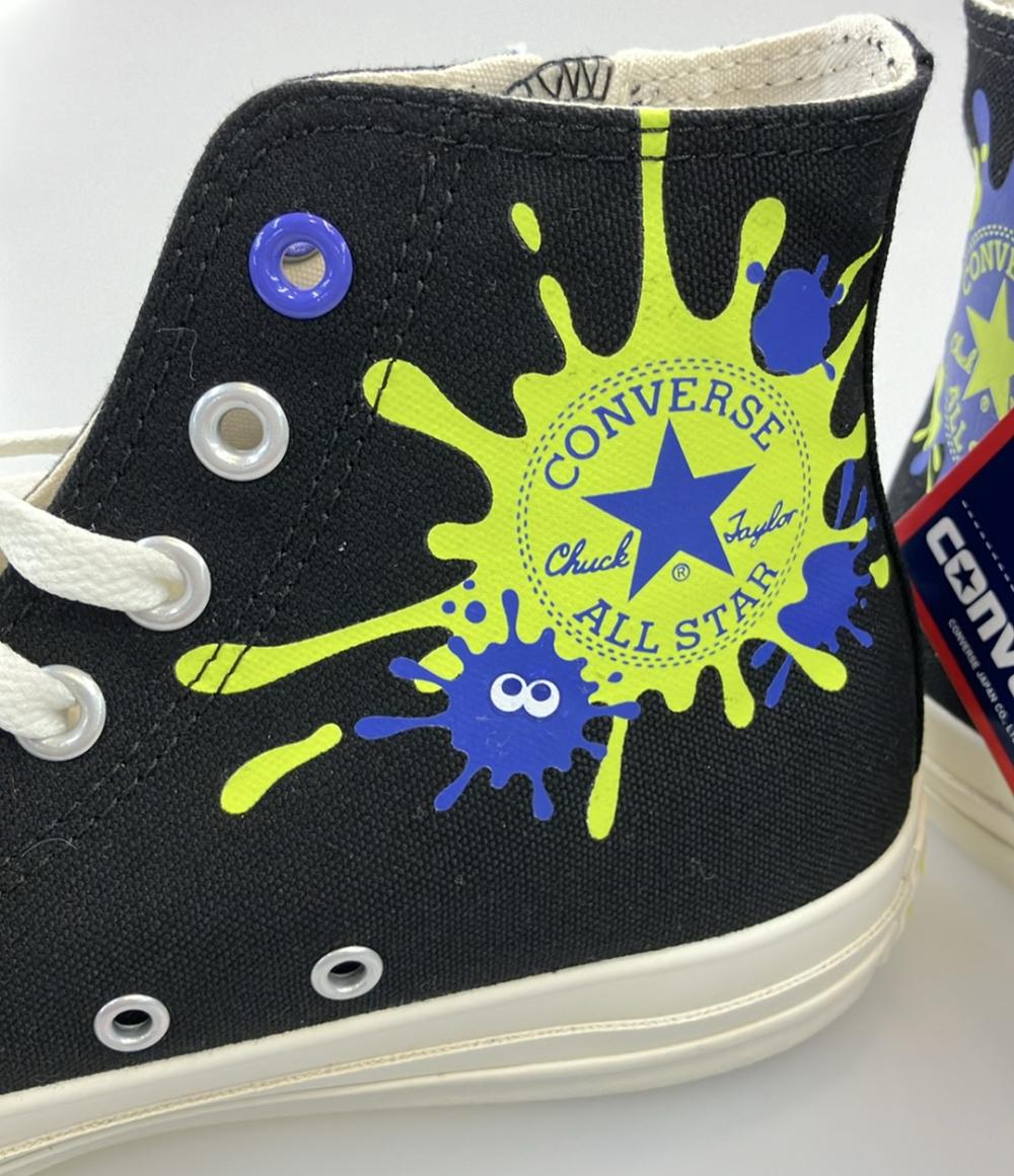 美品 CONVERSE ハイカットスニーカー サイドジップ × スプラトゥーン 3 ALL STAR Z HI 1SE173 メンズ SIZE 26.0 (M) コンバース