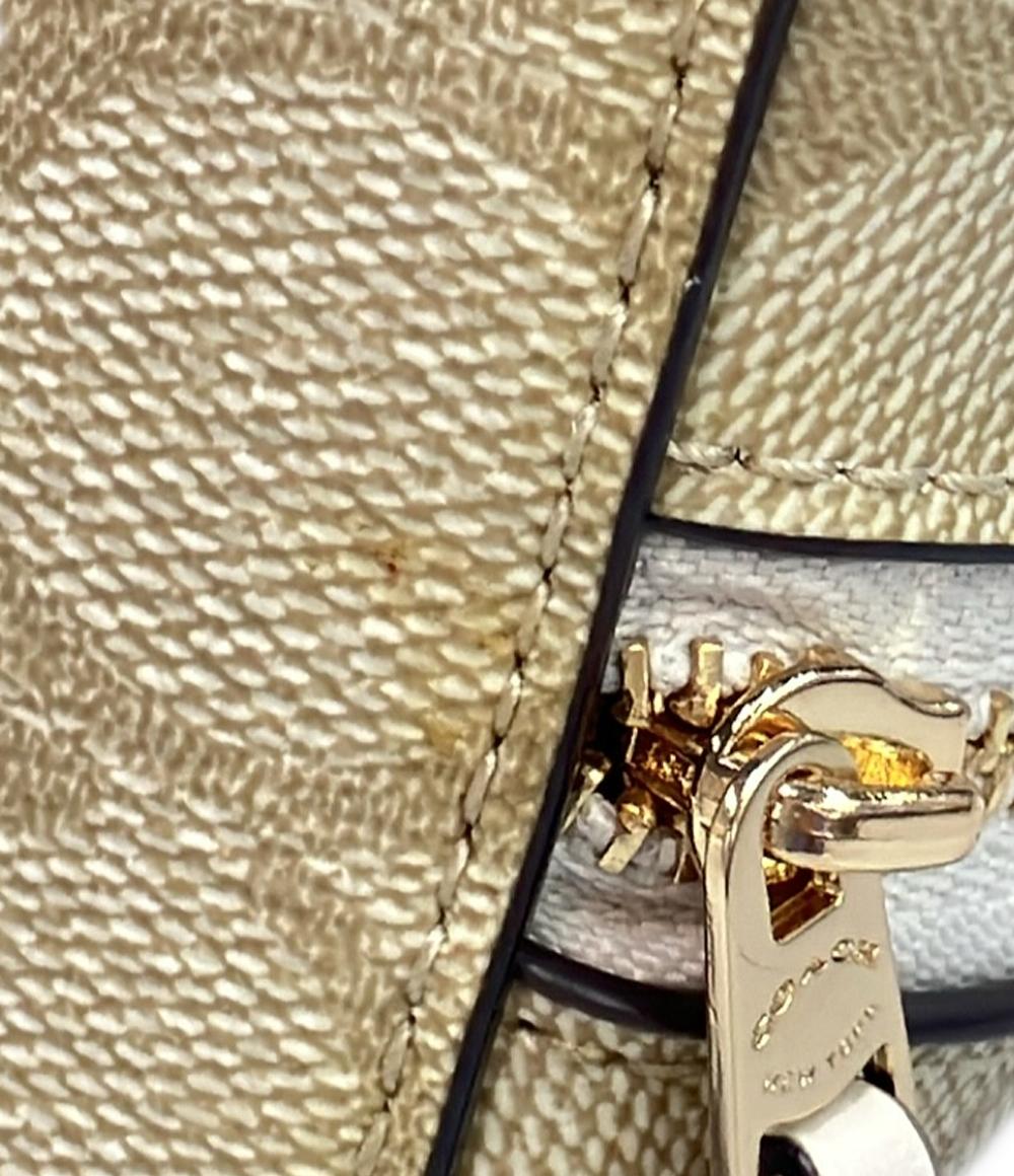 美品 COACH ポーチ シグネチャー レディース コーチ