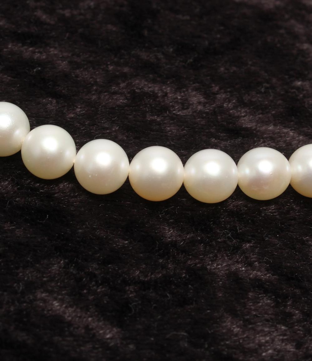 美品 ネックレス SV パール 6.5-7.0mm レディース