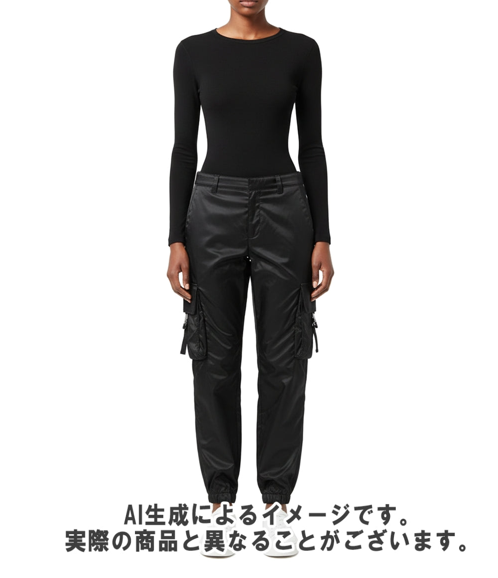 PRADA ナイロンカーゴパンツ 21SS RE-NYLON SPH130S211 1WQ8 レディース SIZE 46 (XL) プラダ