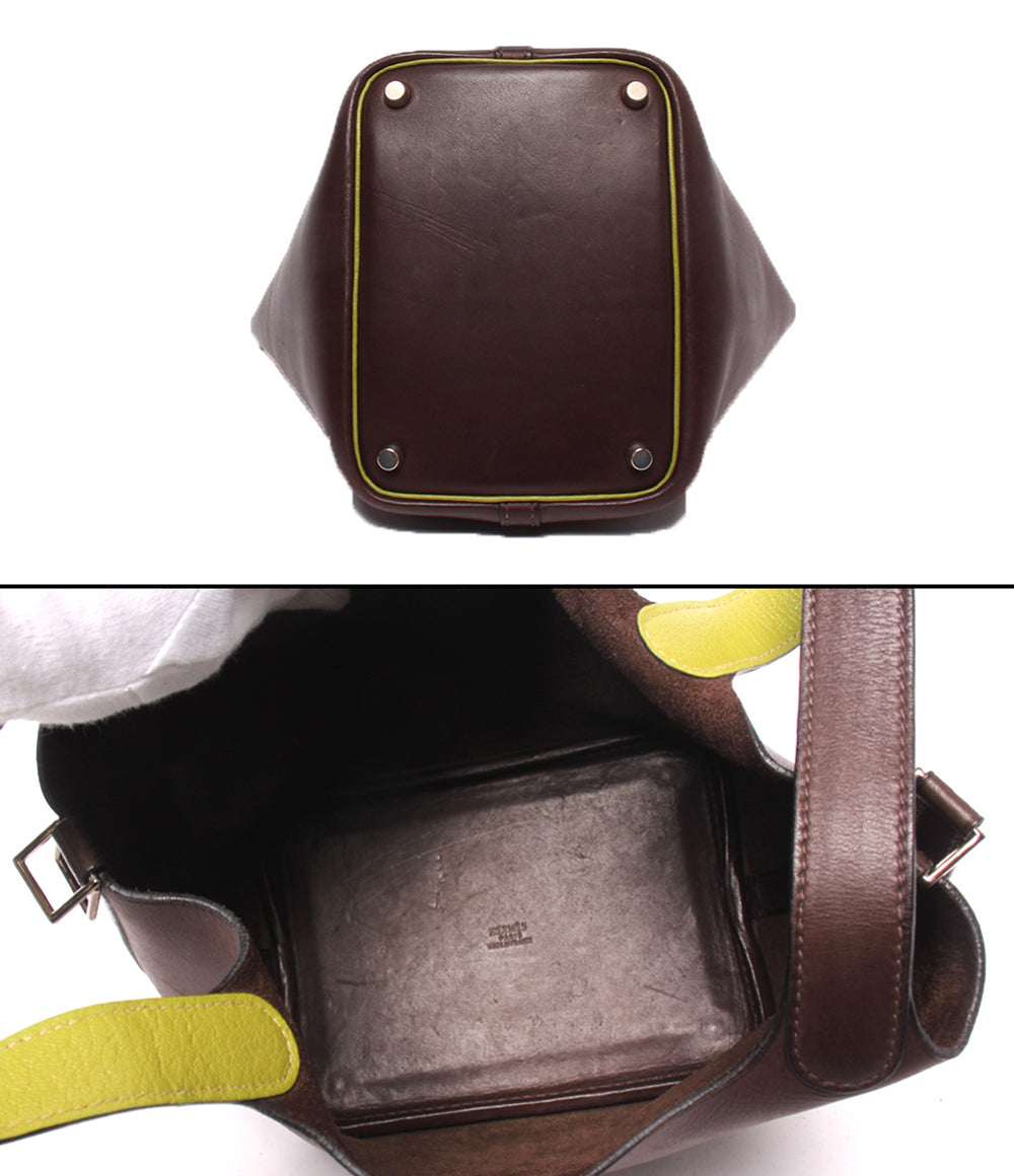 HERMES ハンドバッグ □H刻印 シルバー金具 ピコタンPM レディース エルメス