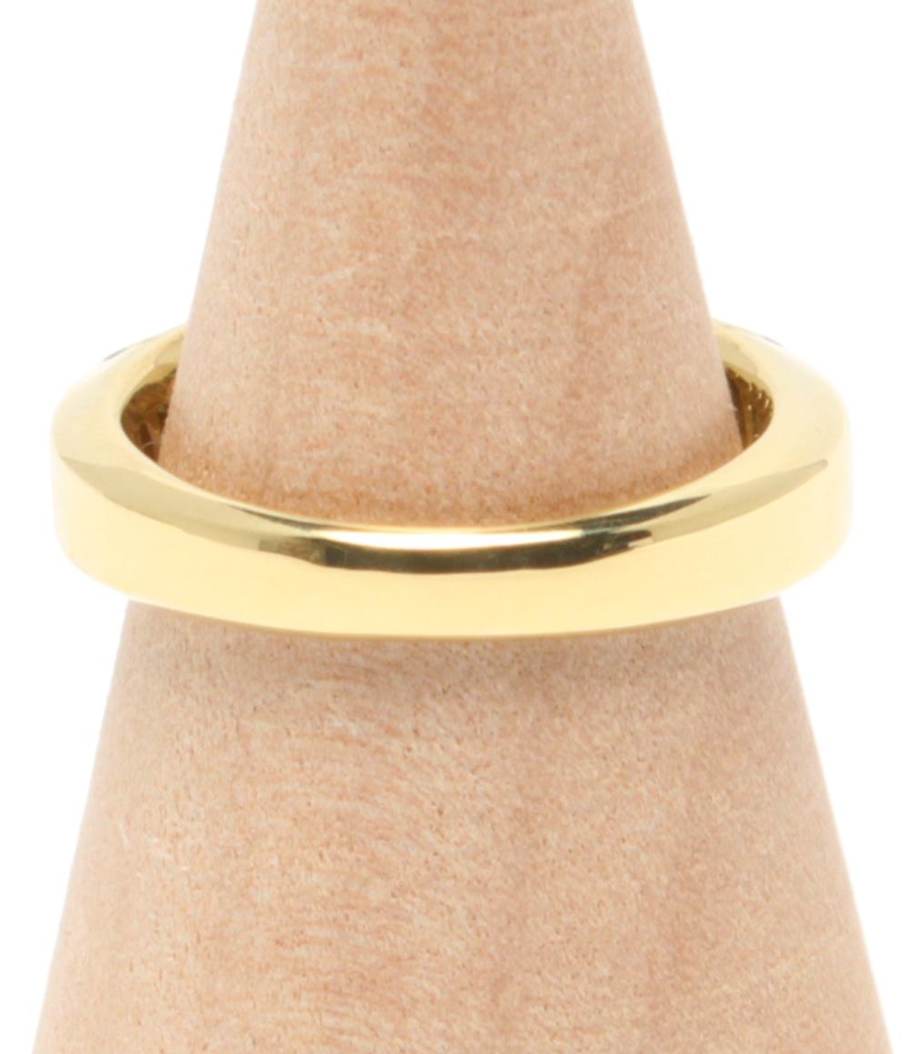 美品 リング 指輪 K18 ダイヤ 0.14ct 0.58ct レディース SIZE 12号
