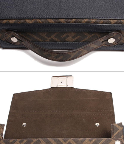 フェンディ クロスボディバッグ ショルダーバッグ FFロゴ シルバー金具 バゲット ソフトトランク 7VA565 メンズ FENDI