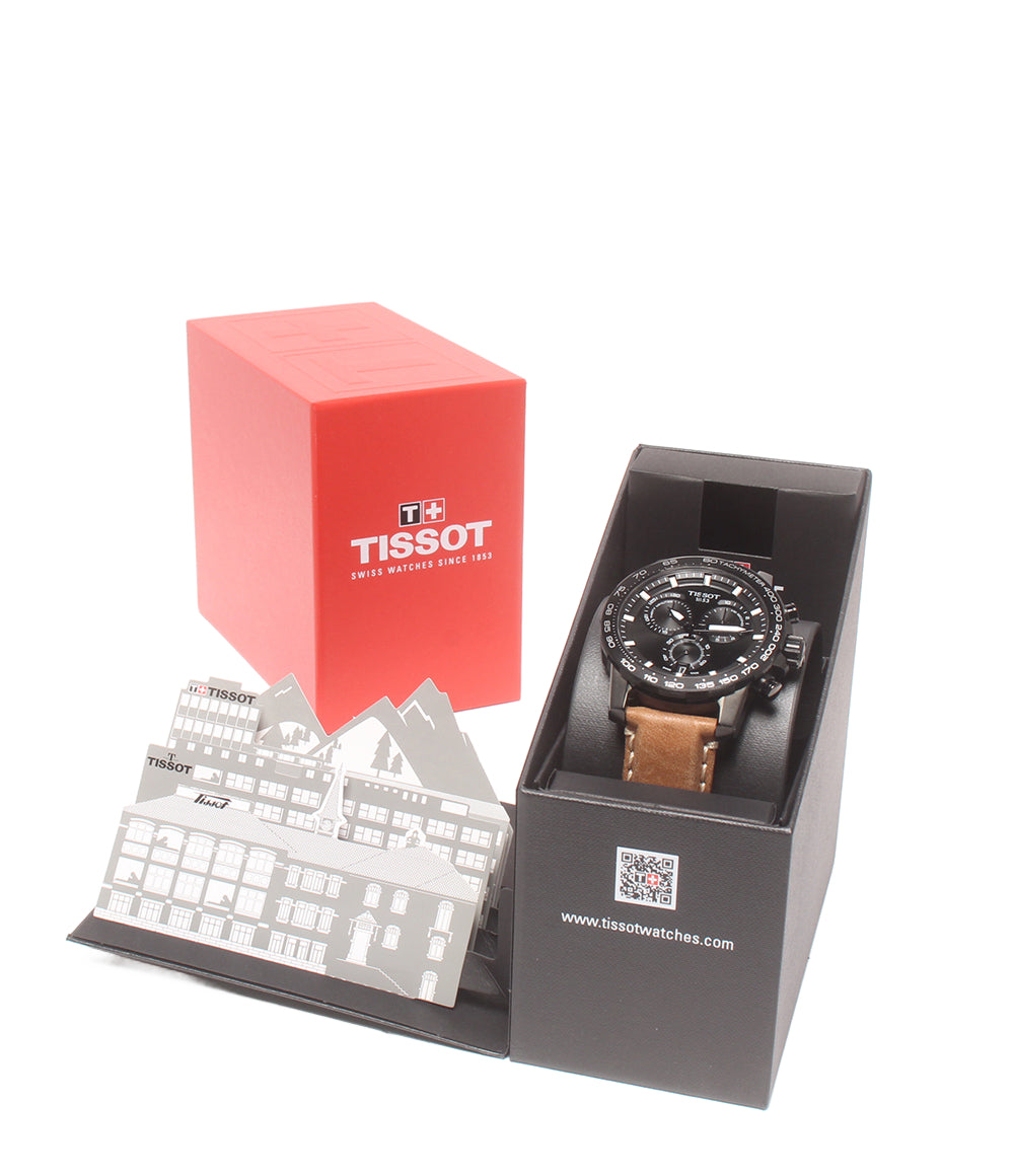 TISSOT 腕時計 クオーツ ブラック T125617A メンズ ティソ
