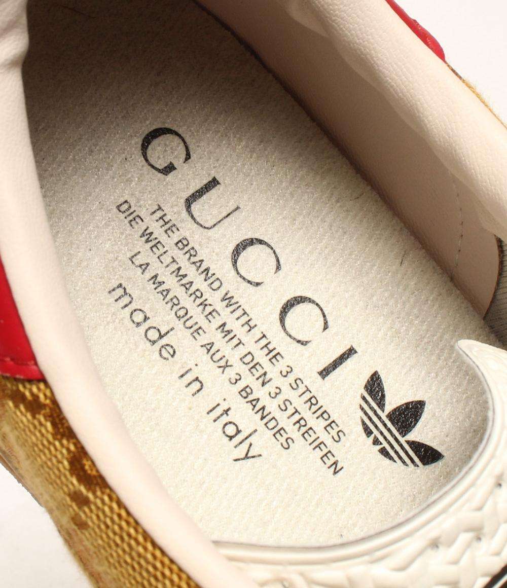 グッチ アディダス ローカットスニーカー ガゼル GGキャンバス HQ8850 メンズ SIZE 26.0 (M) GUCCI adidas