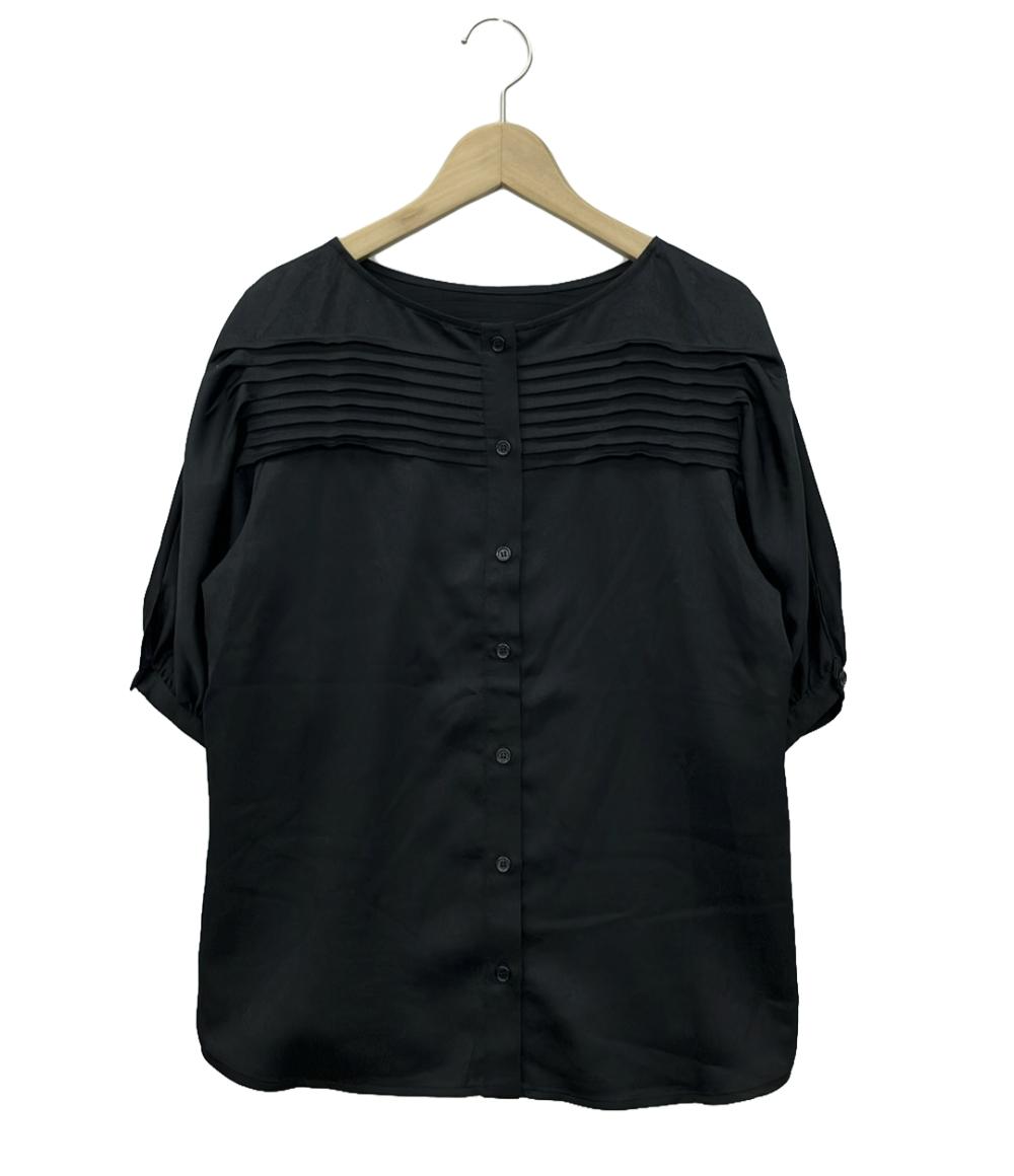 美品 タマミワタナベ 半袖シャツ ノーカラーシャツ レディース SIZE 9AR (M) tamami watanabe