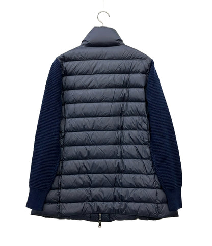 MONCLER ニット切替ダウンジャケット MAGLIONE TRICOT CARDIGAN D20939490500 98124 レディース メンズ SIZE M モンクレール