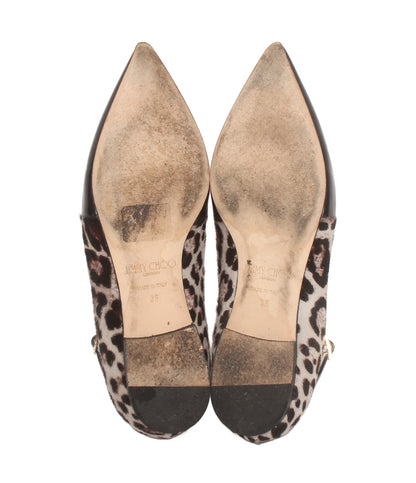 Jimmy Choo パンプス フラットシューズ クロスストラップ レディース SIZE 36 ジミーチュウ