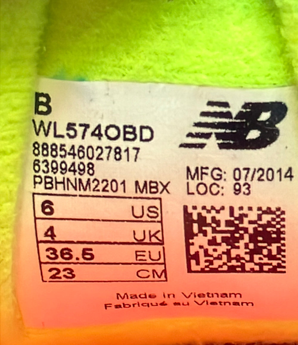 NEW BALANCE ローカットスニーカー WL574OBD レディース SIZE 23.0 ニューバランス