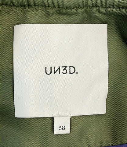 美品 UN3D MA-1 マウンテンフーディブルゾン レディース SIZE 38 (M) アンスリード