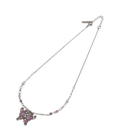 美品 ANNA SUI ネックレス バタフライ 蝶 レディース アナスイ
