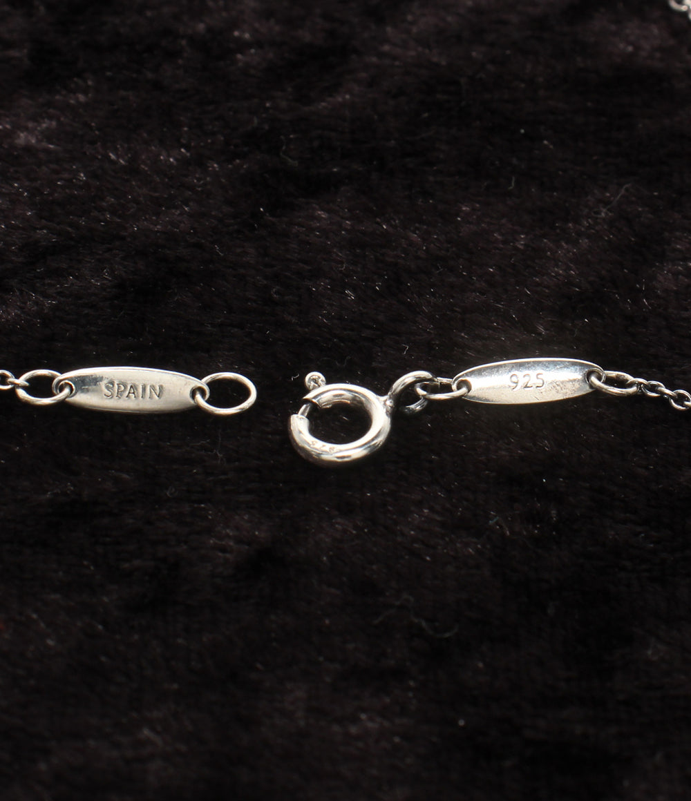 美品 Tiffany & Co. ネックレス SV925 Alphabet Letter Pendant M エルサ ペレッティ レディース ティファニー