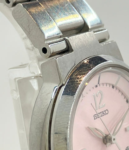 SEIKO 腕時計 lk ルキア クオーツ ピンク 7N82-6E00 レディース セイコー